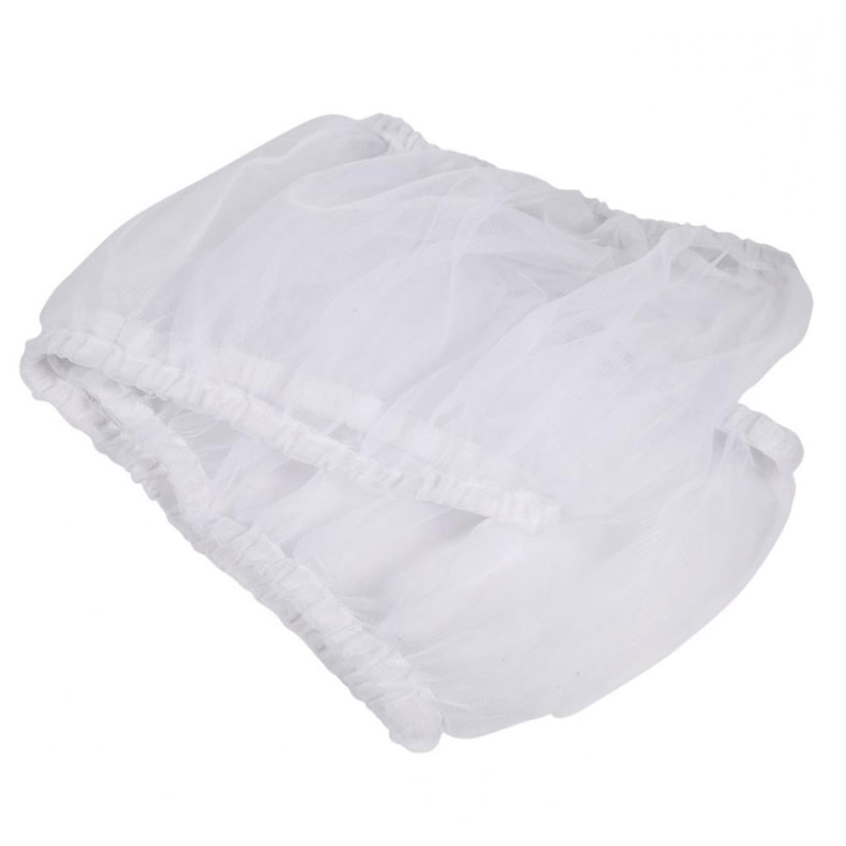 FRCOLOR Small Net Bird Cage Cover Mesh Catcher Netting for Indoor Aviary Bird Shrouded Cage Skirt Catcher Net Cover