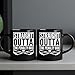 Personalized Name Straight Outta The Penalty Box Hockey Player Hockey Coffee Mug, Gift For Men, Women Coffee Cup 11oz - 15oz