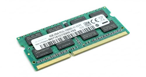 Image of 8GB DDR3L 1600MHz Laptop RAM - PC3L-12800S 204-Pin SODIMM 1.35V CL11 Laptop Memory Upgrade, Compatible Replacement for Samsung Part M471B1G73QH0-YK0