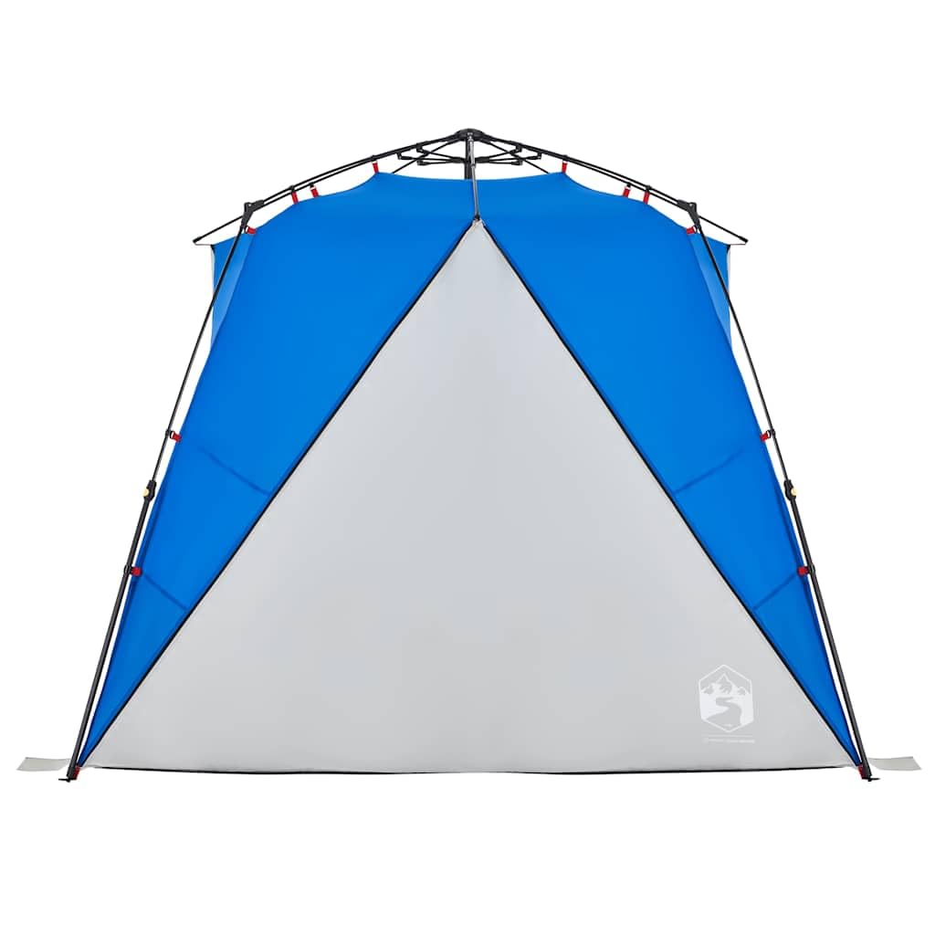 Genérico Tienda de Playa 4 Personas Impermeable Apertura rápida Azul,Deportes,Actividades al Aire Libre,Camping y Senderismo,Tiendas de campaña-4005305