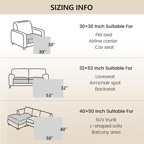 Image of gogobunny 3X Stronger Waterproof Pet Blanket, Scratch Proof Furniture Protector for Dogs Cats, Reversible Cover 40x50 Inch, Dark Pink /Light Pink