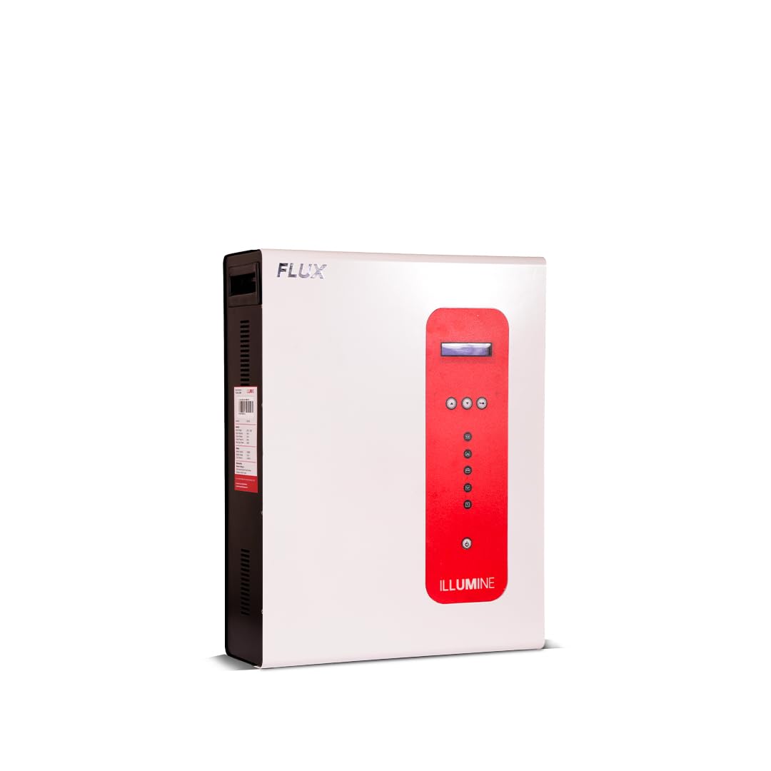 Illumine Flux Li1500 1350VA Smart Inverter with 1280Wh Lithium-Ion Battery 10 Year Life Silent Reliable Power Backup for Home and Office-image-7