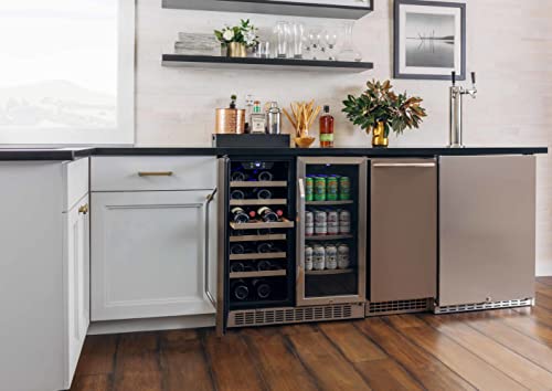 Edgestar Cwb2886Fd 30-Inch Built-In Wine And Beverage Cooler With French Doors #TOP2