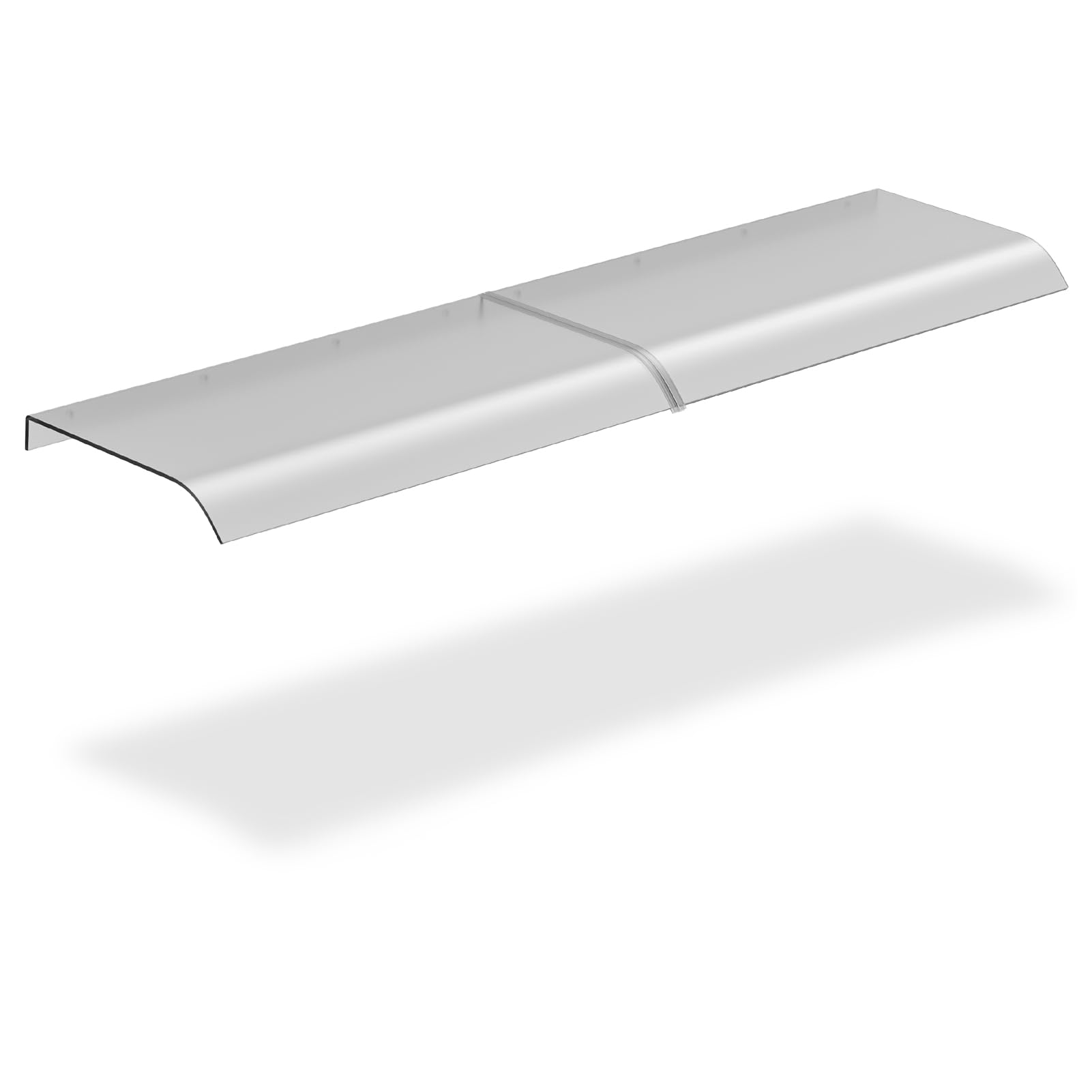 DKIEI Door Canopy Outdoor, Frosted Front Door Canopy Waterproof, Porch Rain Awning for Window, Patio, Roof Cover, UV Protection, 50 x 160cm