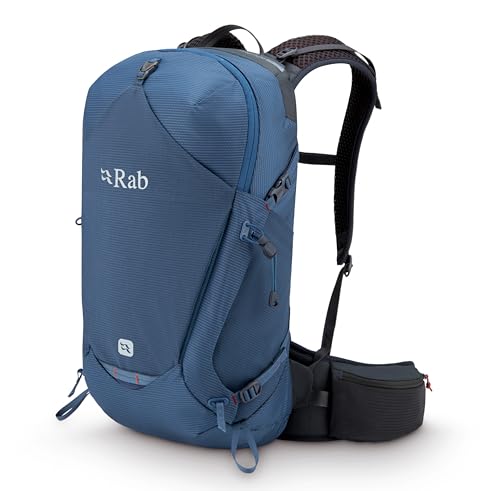 Rab Protium - Mochila ligera de 20 litros, cómoda mochila para senderismo y senderismo, Azul Tempest, M/L