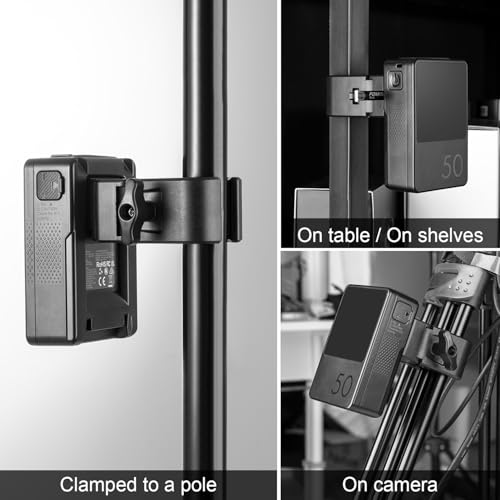 Fomito V-Mount Battery Clamp, Quick Release Plate for Sony BP Battery, Professional Camera Mount - image 3