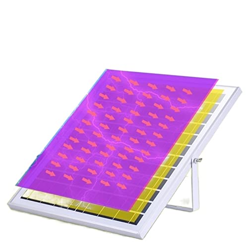 Projecteurs solaires extérieurs à LED avec télécommande pour jardin - 5