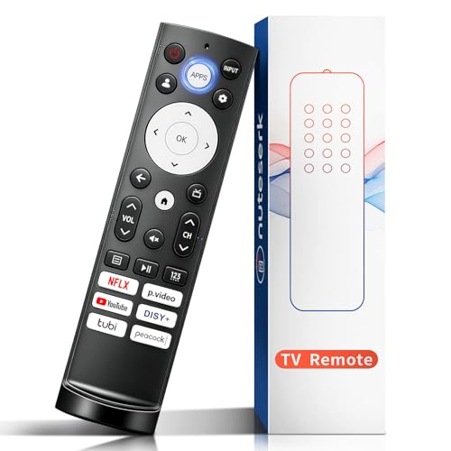 Mando a distancia de repuesto para TV Hisense, compatible con Hisense Google TV 4K UHD QLED Mini-LED Quantum ULED Series, 2 años de garantía