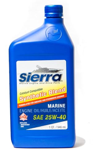 Aceite motor Sierra 25W-40 sintético mezcla 0.25 gal miniatura 1