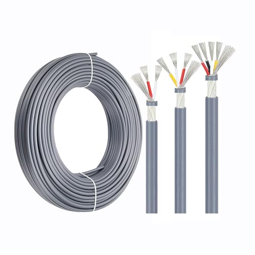Câble automobile blindé 2851 anti-interférence en cuivre étamé 3C 32AWG 50ft