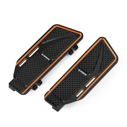 Repose-Pieds Élargi Moto FLTRX FLTRXS FLHTK 2015-2023 | Pédales Cale Pied Route