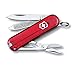 Produktbild Victorinox Classic SD Taschenmesser, 7 Funktionen, Klinge, Schere, Nagelfeile, rot transparent