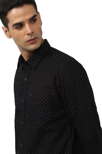 Image of Peter England Men Cotton Regular Fit Shirt