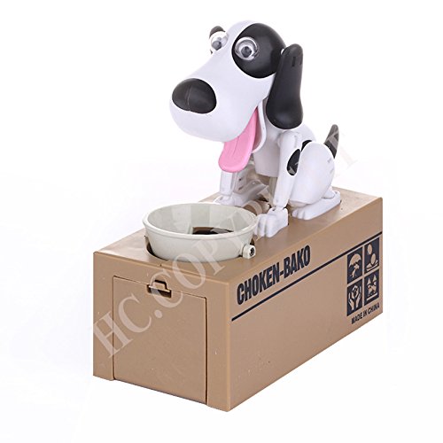 Generic 1 Piece Robotic Dog Money Box Money Bank Automatic Stole Coin