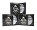 Fineline Settings 300-Piece Extra Heavy Cutlery Forks, Clear. 3x 100 Packs (Packaging Design May Vary)
