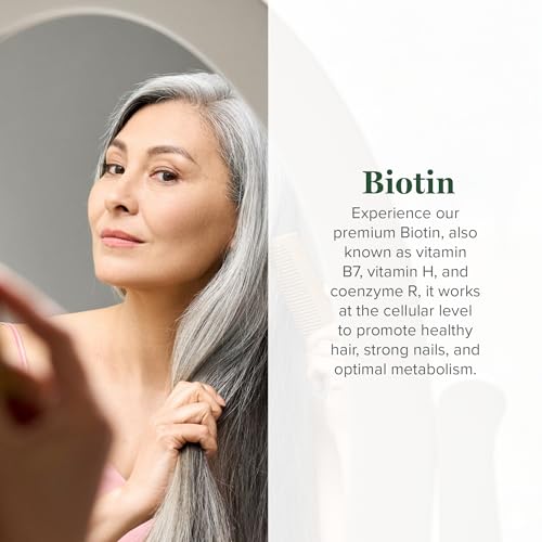 Global Healing Center Organic Biotin Supplement