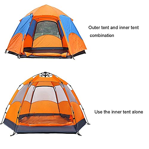 Tente de camping ultra légère double usage abri de plage 2 places - 5