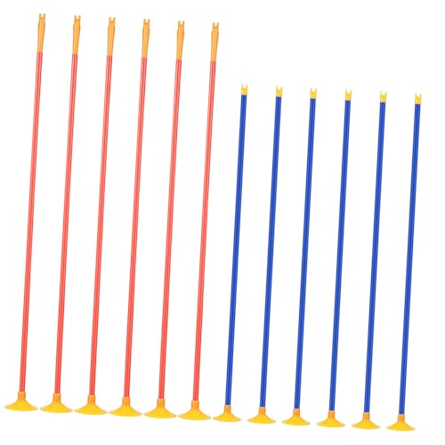 HANABASS Abs Material Suction Cup Arrows Replacement Arrows for Outdoor Toy Archery Set Suction Cup Replacements