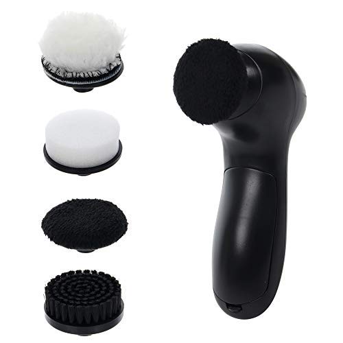 Mini Electric Shoe Shine Kit, Electric Shoe Polisher Brush Shoe Shiner Dust Cleaner For Leather Care #TOP14