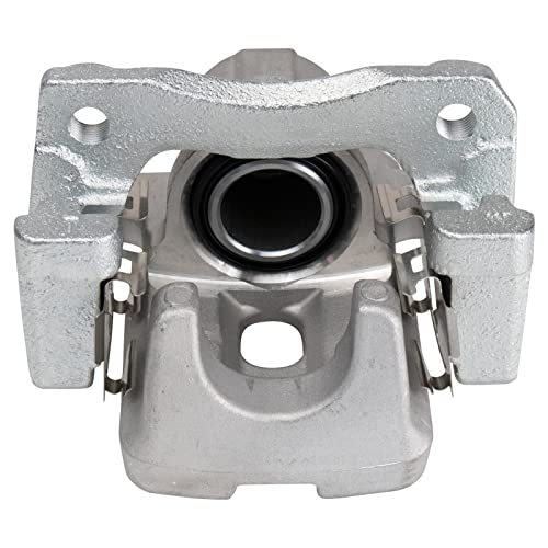 Image of TRQ Rear Left Brake Caliper w /Bracket Drivers Side