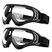 Pack de 2 gafas de seguridad para niños con protección anti niebla y protección ultravioleta perfecta para pistola de espuma Blasters