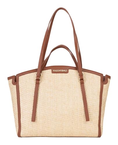 Valentino bolso bandolera Demetra Shopping Bag Naturale/Cuoio marrón