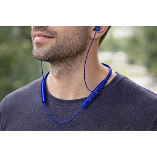 Image of Original Earphone for OnePlus Z2 ANC Neckband Bluetooth with Stylish Build (Blue)
