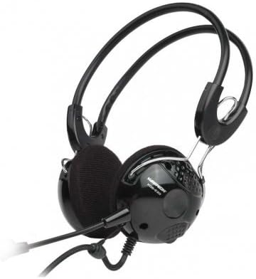 Kos-220 Portable Stereo PC Headset Headphones with Microphone