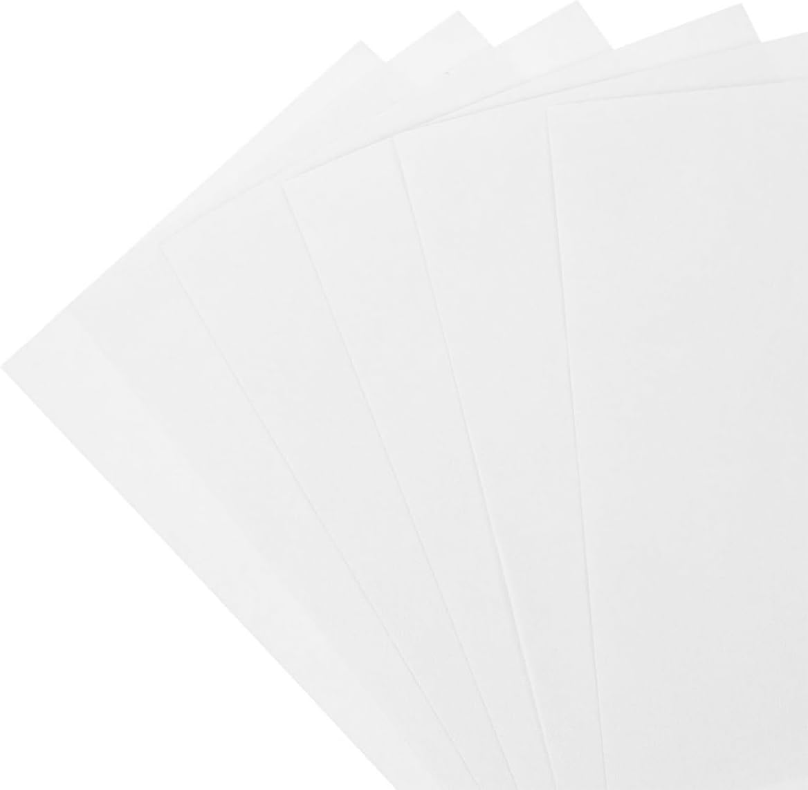SEWOART Washable Embroidery Paper 10pcs Embroidery Stabilizer Stabilizers for Hand Sewing Dissolvable Paper DIY Craft Making Water Soluble A5 Size