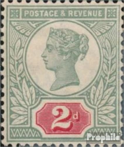 Sellos de Gran Bretaña 88 con pliegue de 1887 de la Reina Victoria Prophila Collection
