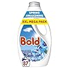 Bold Washing Liquid Laundry Detergent 87 Washes, 2.697l, Spring Awakening, Outdoor Freshness That Lasts And Lasts With Build In Stain Remover And Lenor Freshness