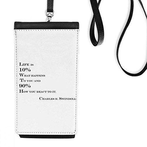 Smartphone en cuir hanging sac pour vos sorties en ville