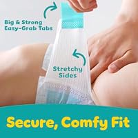 Pampers Baby Dry Diapers, Size 1, 8-14 lbs, 252 Count, Absorbent Disposable Diapers — image 7