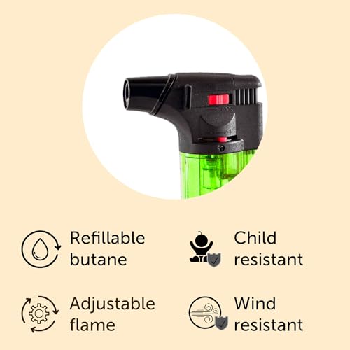 Set de 2 encendedores Maxi Torch miniatura 2