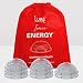 Ionic Energy Cupping Therapy Sets - Strong Suction to Lift and Stretch Fascia, Relieve Tension, Trigger Points, Muscles, Joints, Foot Pain and Plantar Fasciitis