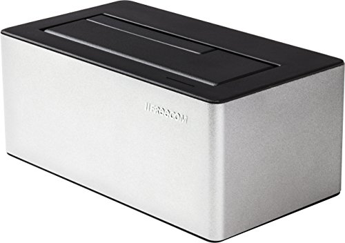 Freecom mDOCK 3.0 USB 3.0 (3.1 Gen 1) Type-A Negro, Plata - Base (USB 3.0 (3.1 Gen 1) Type-A, SATA, Serial ATA II, 2.5,3.5", Negro, Plata, 10-35 °C, -20-70 °C)