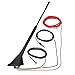 Produktbild Audioproject A292 - Universal DAB FM Auto-Antenne 24cm 16V Antennen-Stab SMB DIN 5m Kabel Verstärker KFZ Dach Auto-Radio kompatibel mit VW Golf 4 5 6 Passat Polo Audi Opel Corsa Astra Ford BMW Mini