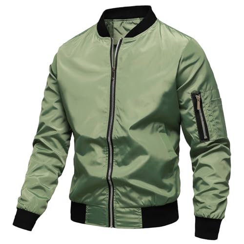 Veste de baseball homme coupe-vent et chaude à manches longues