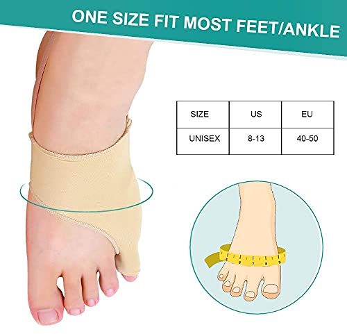 Tailor Bunion Corrector, Bunion Pads For Bunion Pinky Toe Relief, Tailors Bunion Splint For Toe Straightener, Little Toe Separator, Overlapping, Soft Silicone Gel Bunion Pad With Anti-Slip (L) #TOP1