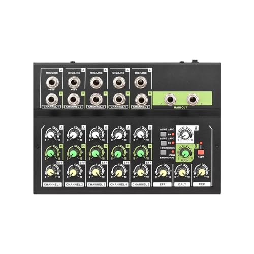 Controleur DJ 10 canaux eliminant les bruits parasites pour vos flux en direct