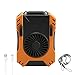 floatofly Ventilateur portable à clip de taille - 3 vitesses - Rechargeable - 5000 mAh - USB de type C - Pour l'escalade et la randonnée en plein air