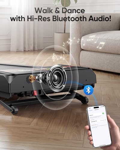 TOPUTURE Walking Pad with 15-Level Auto Incline & Bluetooth App — view 7