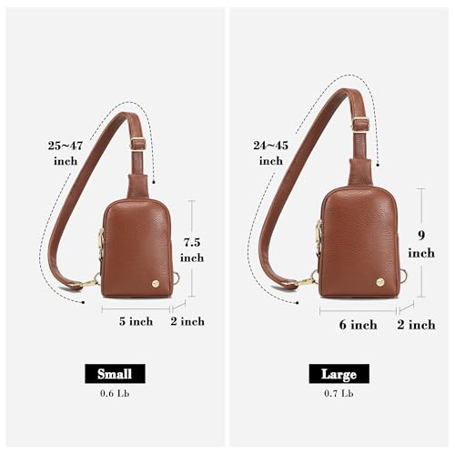 Image of INICAT Lightweight Small Crossbody Sling Bag for Women | Mini Travel Purse,Multi-pocket with Card Slots,Durable Vegan Leather,Everyday Carry