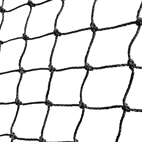 BATTING CAGES INC. BCI Batting Cage Net, HDPE Baseball and Softball Pitching Sports Netting for Batting Cages, #24 Twine, 12 x 14 x 35 ft