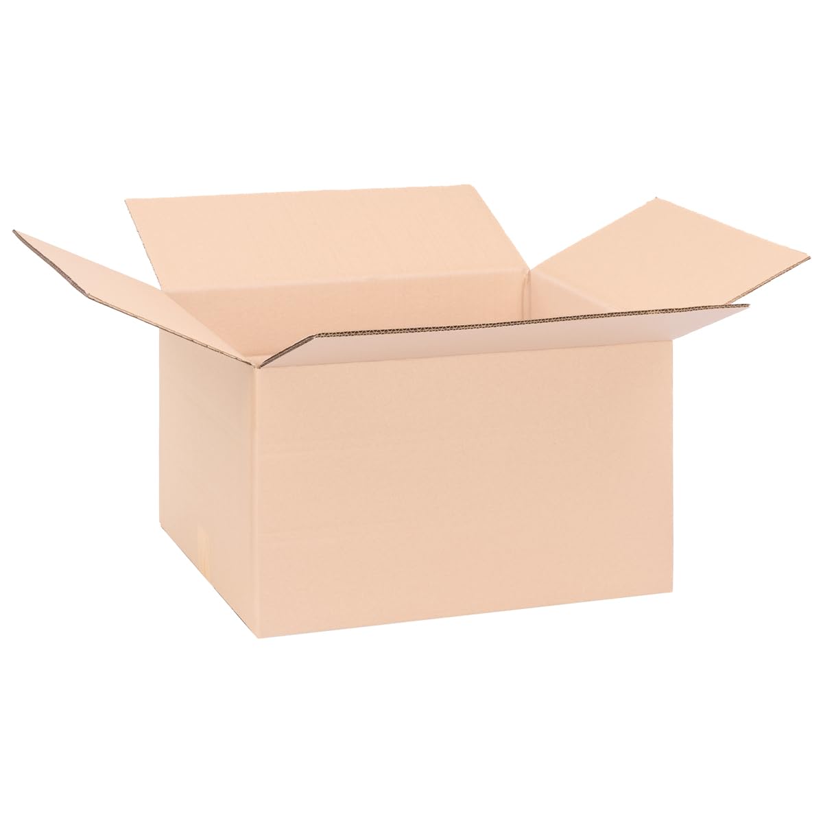 verpacking Faltkartons 490 x 390 x 285 mm Braun (Außenmaß 500 x 400 x 300 mm) variable Höhe 100/200 mm bei KK 110 2-wellig Versandkarton mittelgroße Waren DHL Paket DPD GLS Hermes Kartons (40 Stück)