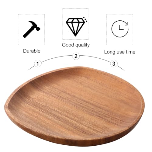 Bandeja Japonesa Irregular de Madera para Sushi y Snacks miniatura 7