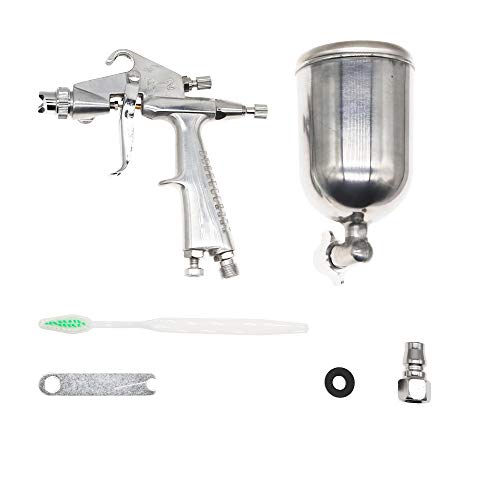 Wide-variërend R-2-nozzle spuitpistool 1.0mm nozzle 125cc Cup Gravity Automotive Automotive Finishing Coat Surface Paint… - Afbeelding 6