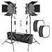 Neewer 2 Pack fortgeschrittene 2.4G 660 LED-Videoleuchte mit Softbox-Set dimmbares zweifarbiges LED-Paneel mit 2.4G Funk-Fernbedienung LCD-Bildschirm Softbox-Diffusor und Lichtstativ