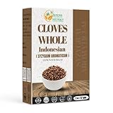Herbs Botanica Cloves Whole Bulk Indonesian Premium Quality, Non-GMO, Gluten-Free Perfect for Cooking, Baking & Herbal Teas Aromatic & Fresh Spice in 2 oz Resealable Pack