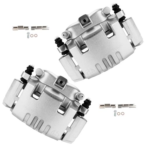 Image of cciyu 18B4895 18B4894 Rear Left & Right Brake Calipers With Bracket For Dodge For Ram 1500 2006-2008,For Dodge For Ram 2500 2003-2008,For Dodge For Ram 3500 2003-2008